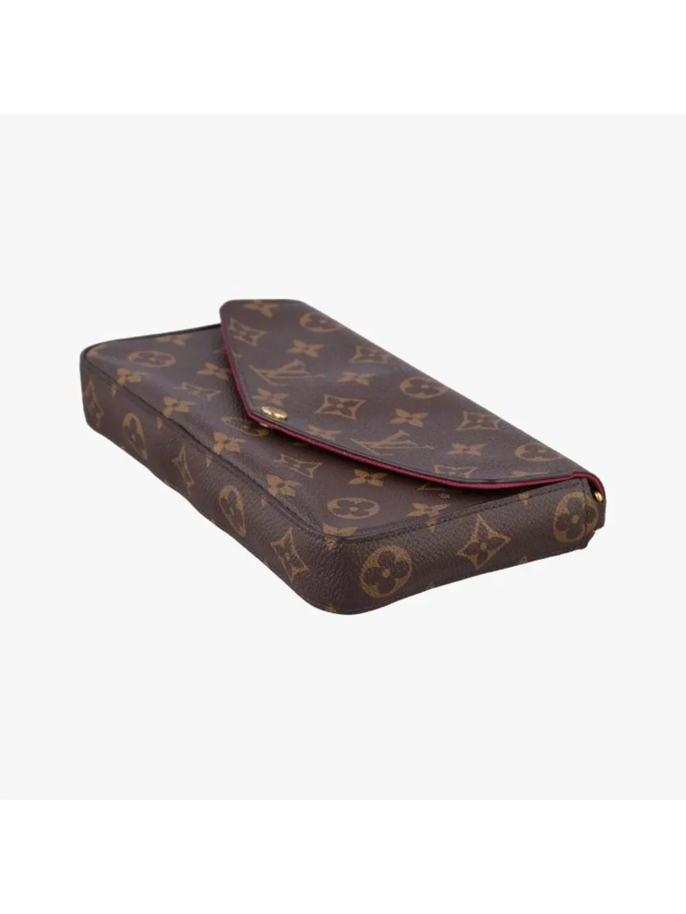 Louis Vuitton Pochette Felicie Monogram Brown Canvas Shoulder